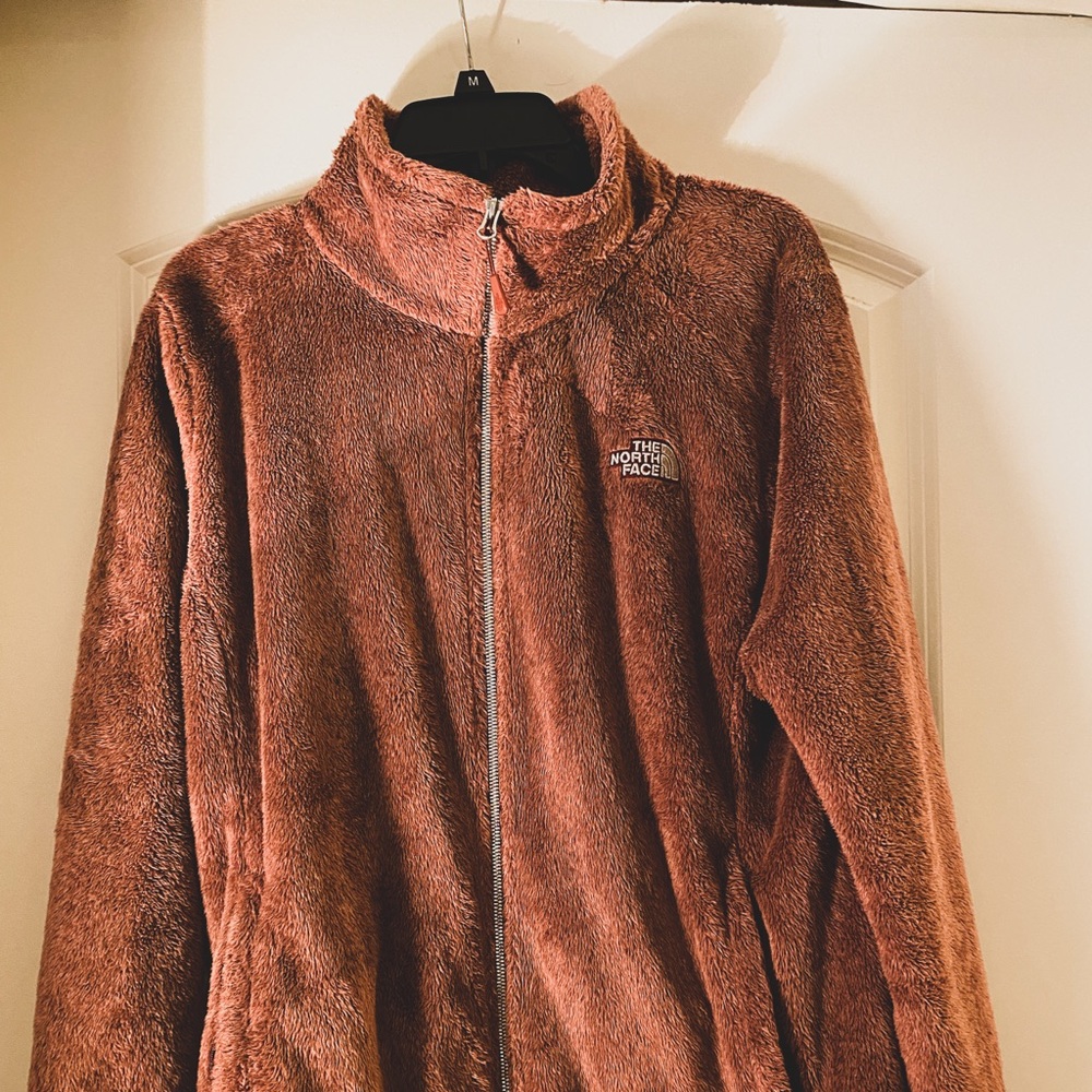 The North Face maroon jacket